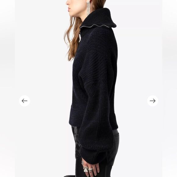 Zadig & Voltaire Attila Jacket NWOT Size M/L - Picture 10 of 16